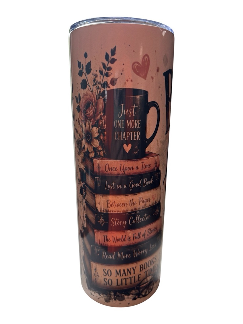 BUY NOW Book Lover Stainless Steel Tumbler